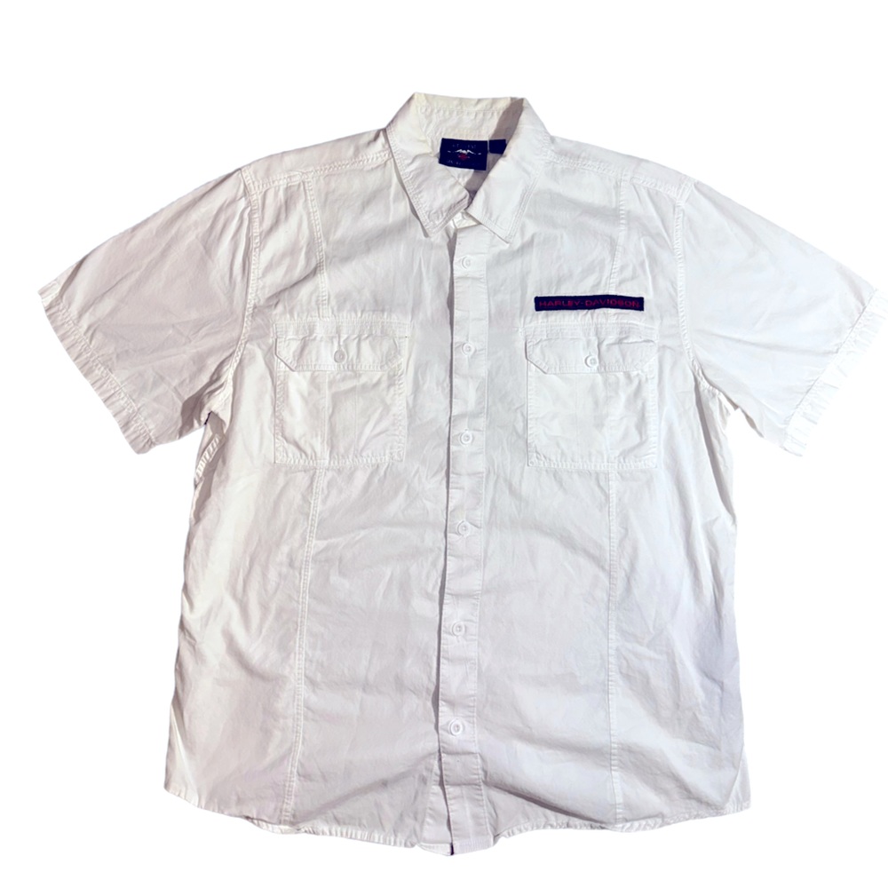 HARLEY DAVIDSON Embroidered Motorcycle Shirt